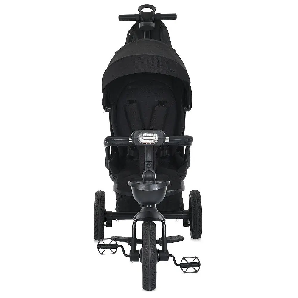 Велосипед El Camino ME 1162 VECTOR Black 3 кол. PU(12/10) оберт.сид.,гальма, скл.кермо, USB/BT, світло, сумка, чорний (6903317634606) - фото 6