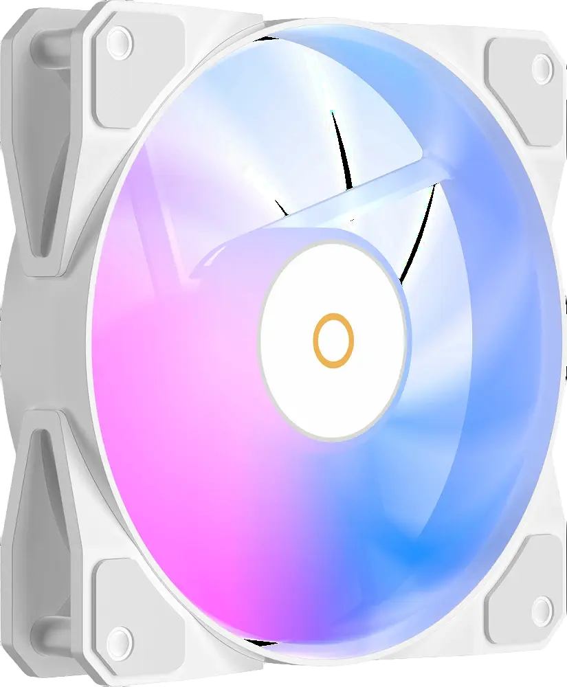 Вентилятор Ocypus Beta F12 ARGB Reverse White (BETA-F12-WH1AM01X-GL)
