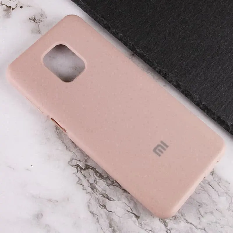 Чохол Silicone Cover Full Protective AA для Xiaomi Redmi Note 9s / Note 9 Pro / Note 9 Pro Max Рожевий / Light Flamingo - фото 4
