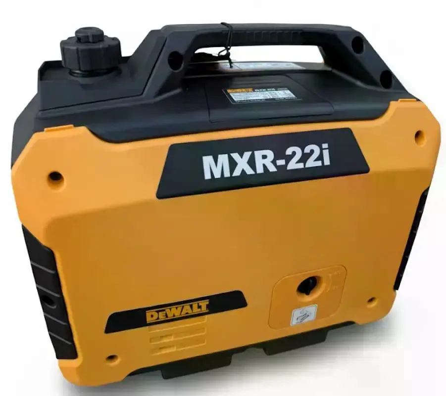 Інверторний бензиновий генератор DeWALT MXR-22i ручний запуск (2,3/2,0 кВт), з мідною обмоткою - фото 6