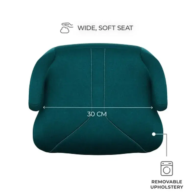 Автокрісло Kinderkraft i-Boost 2 бустер Green (KCIBOO02GRE0000) (5902533929177) - фото 2