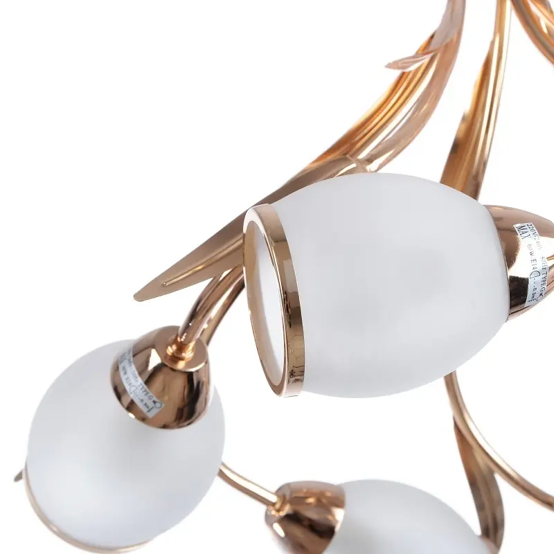 Люстра Brille флористика E14 60W G (LK-156S/5) - фото 2