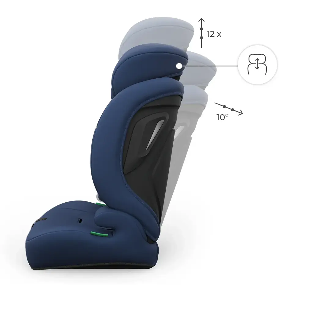 Автокрісло Kinderkraft Comfort Up 2 Plus i-Size Navy (KCCOUP02NAVPL00) - фото 3