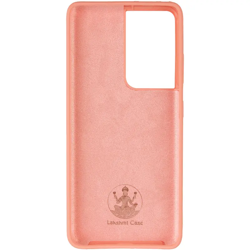Чохол Silicone Cover Ummi Lakshmi (AA) для Samsung Galaxy S21 Ultra Рожевий / Pink - фото 3