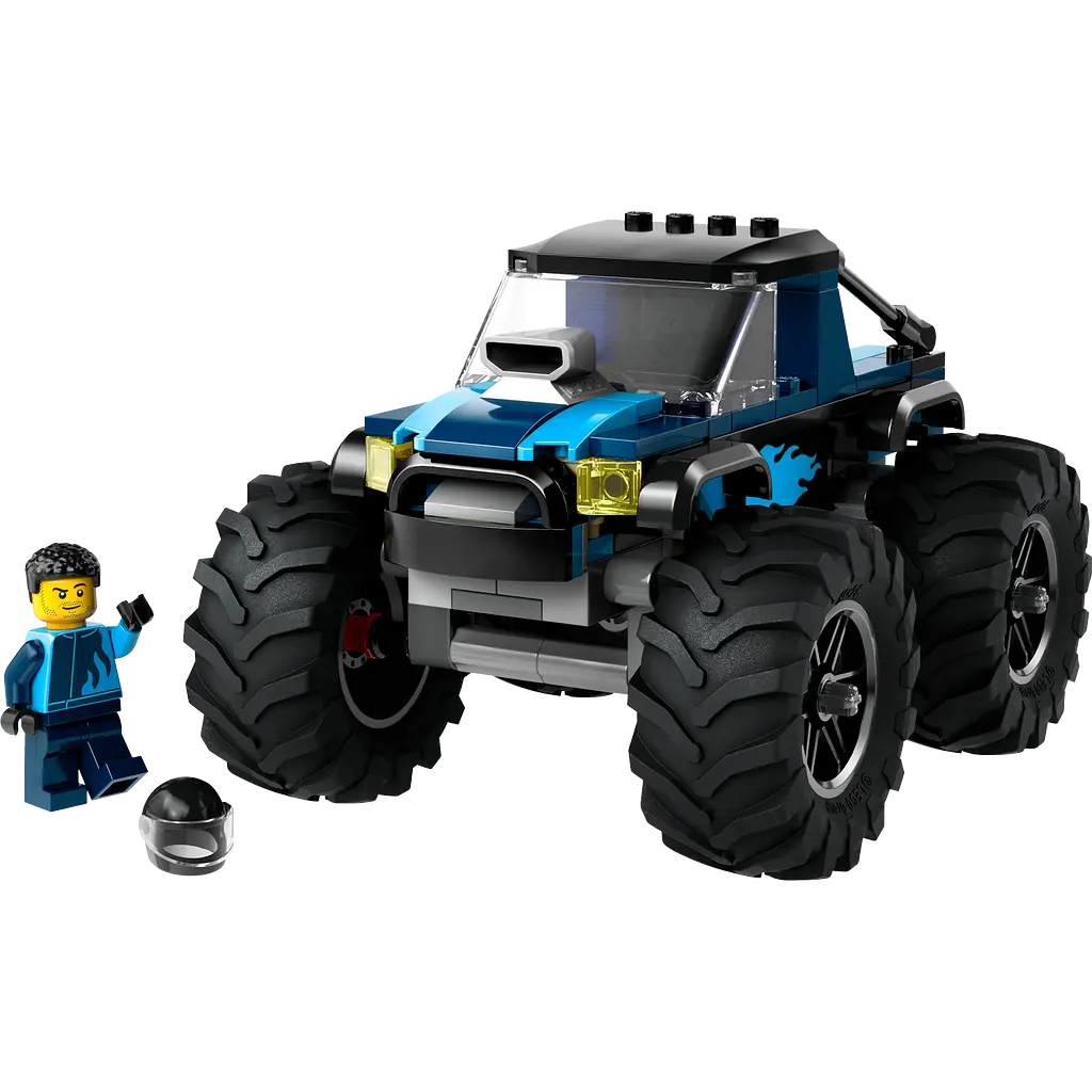 Конструктор LEGO City Синя вантажівка-монстр 148 деталей (60402) - фото 3