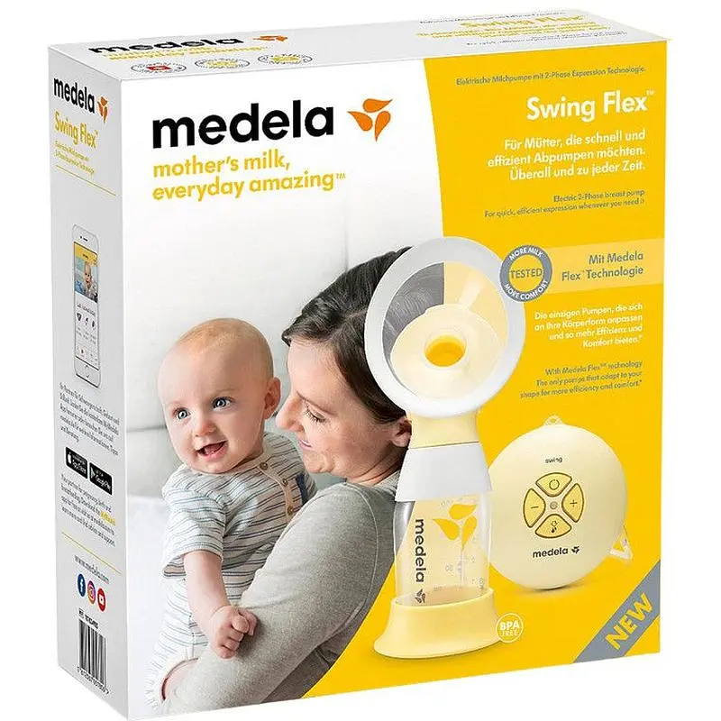 Молоковідсмоктувач Medela Swing Flex електричний (101033781) - фото 6