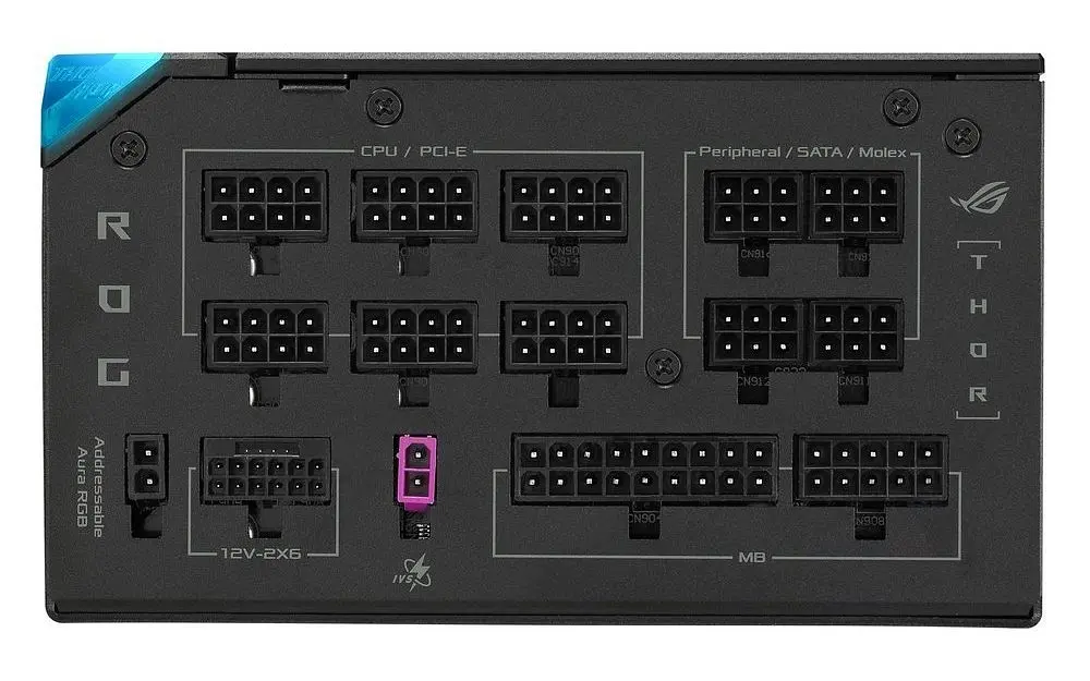 Блок живлення Asus ROG Thor 1200W Platinum III (90YE00V2-B0NA00) - фото 2
