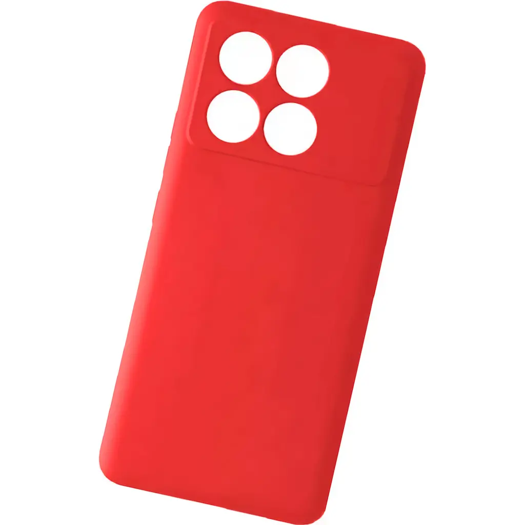 Чехол DK Full Silicone Case для Poco X6 Pro 5G Red [102319] - фото 2