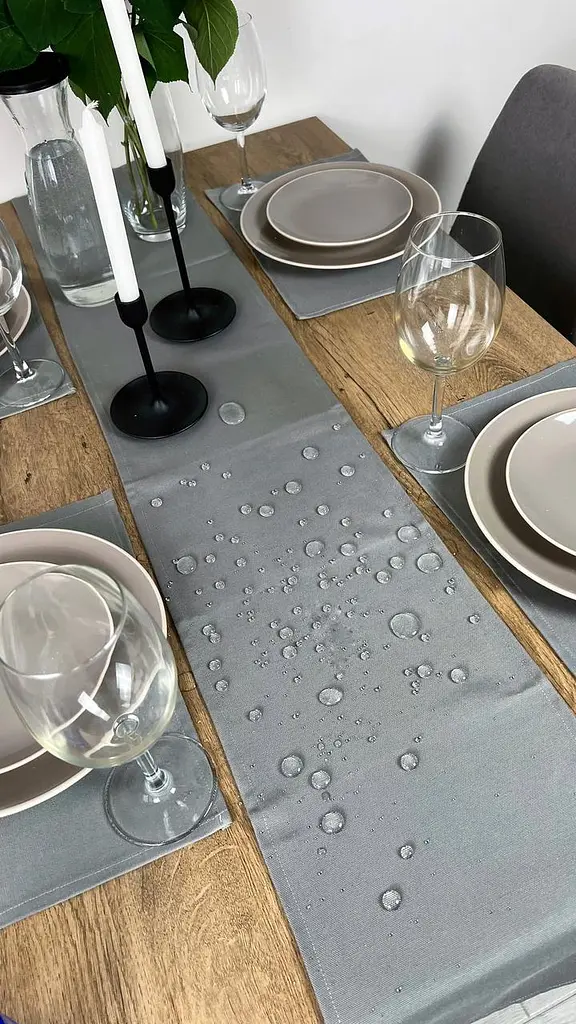 Комплект Дорожка водоотталкивающая Темносерый однотон 200х40 см 4 шт. - фото 8