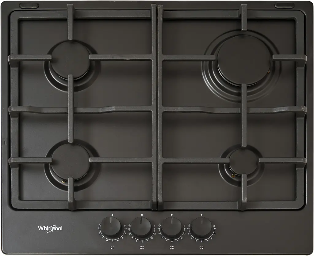 Газова варильна поверхня Whirlpool TGML 660 NB Чорний (6795754)