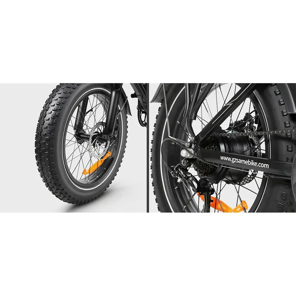 Електровелосипед Samebike LOTDM200-II Black [131845] - фото 7