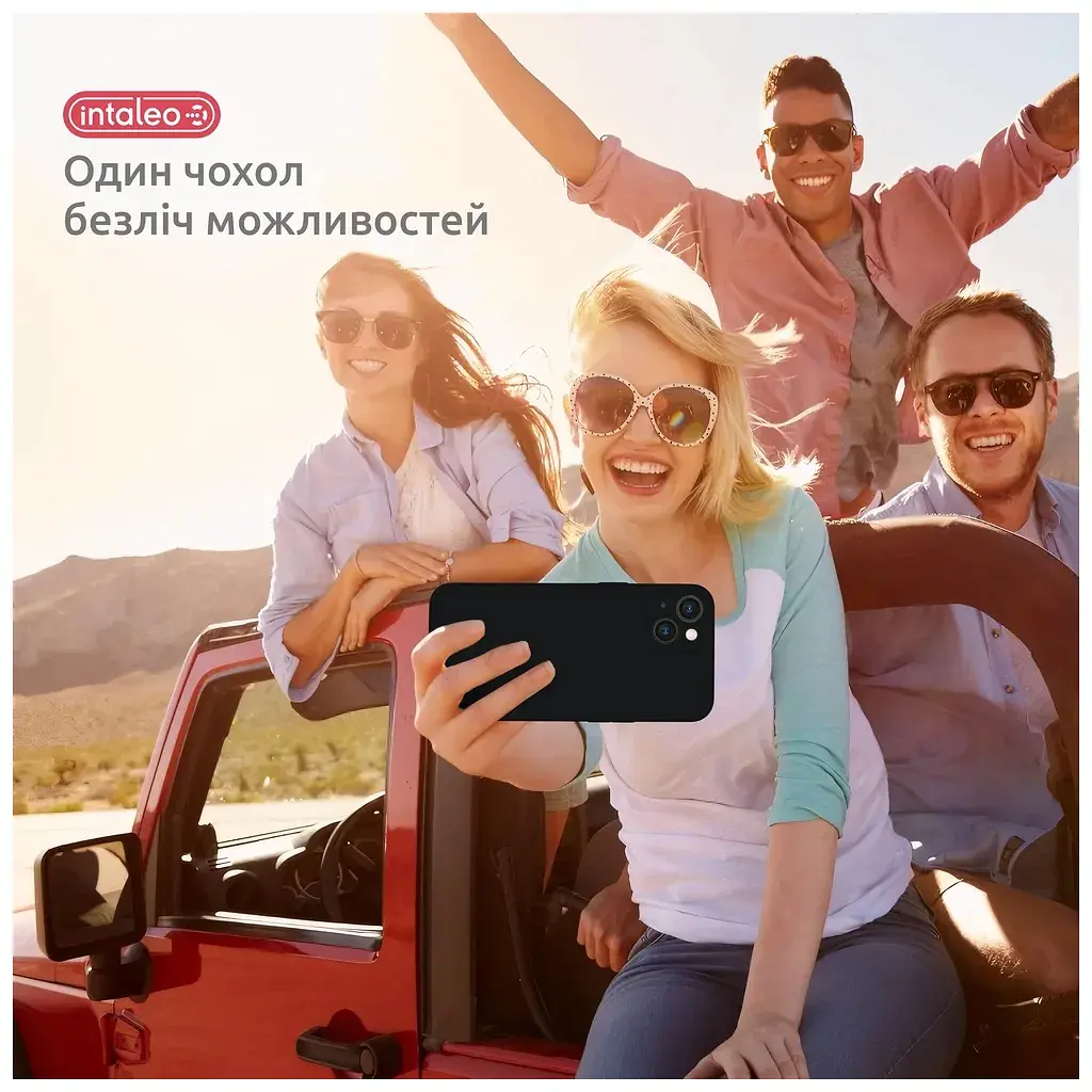 Чохол до мобільного телефона Intaleo SoftShell Apple iPhone 14 Black (1283126557682) - фото 6