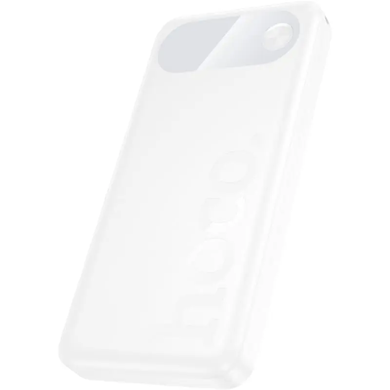 Універсальна мобільна батарея Hoco J154 Victorious 22.5W+PD20W fully compatible power bank 10 000mAh білий 6942007660754 - фото 3