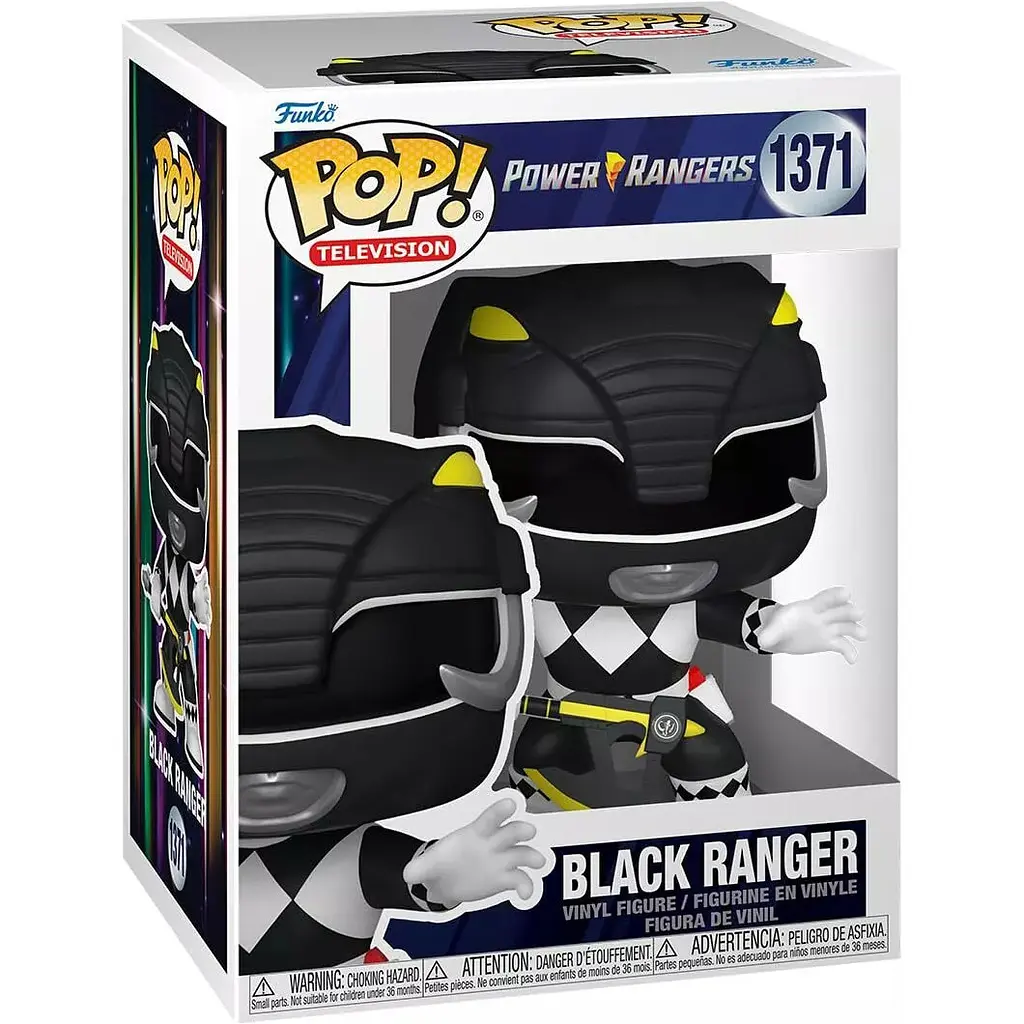 Фігурка Funko Pop! Power Rangers: Чорний рейнджер 9.6 см [72154] [118197] - фото 3