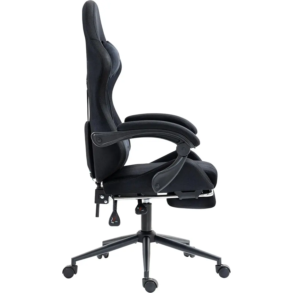 Геймерське крісло GT Racer X-2325 Fabric L Black [122614] - фото 7