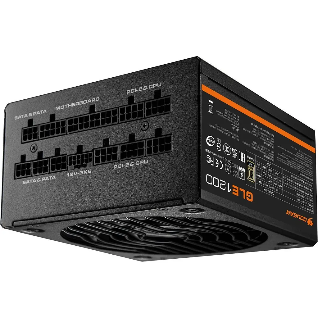 Блок живлення Cougar GLE 1200 PCIE 5.1 (31GF120001P01) [150740] - фото 7