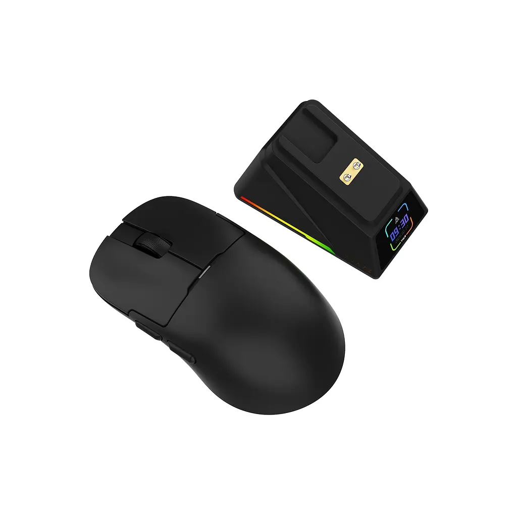 Мишка Ajazz AJ159 APEX Wireless/Bluetooth/USB Black (AJM159-A-B) - фото 3