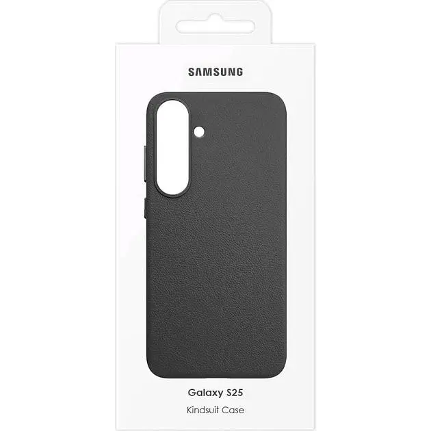 Чохол Epik Leather Case для Samsung Galaxy S25 Black AAA [133777] - фото 4
