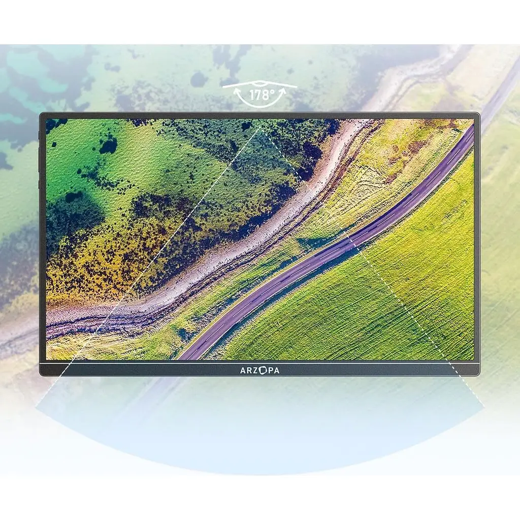 Портативный монитор Arzopa A1S 14" Black [114225] - фото 4