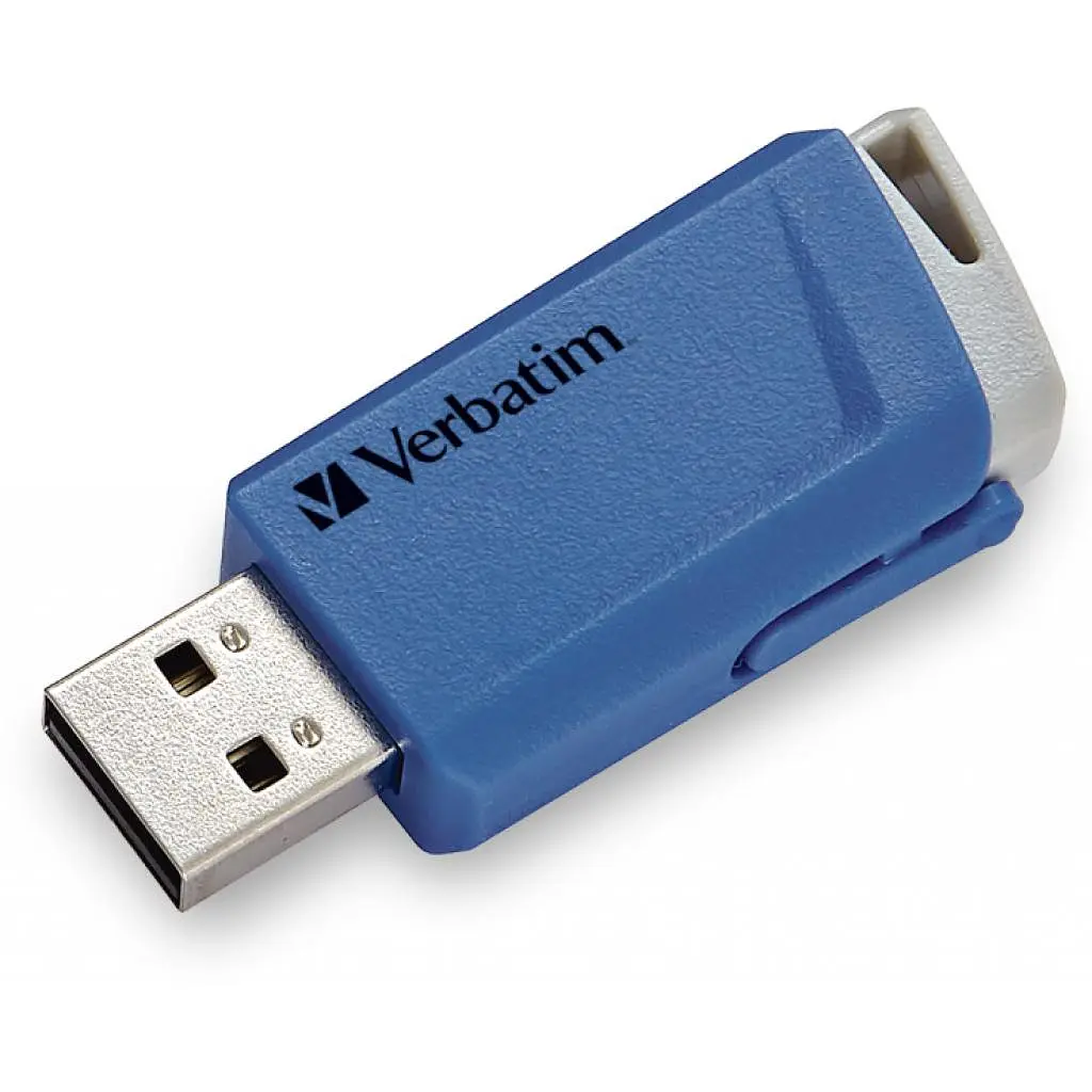 USB флеш накопичувач Verbatim 2x32GB Store 'n' Click Red/Blue USB 3.2 (49308) - фото 9