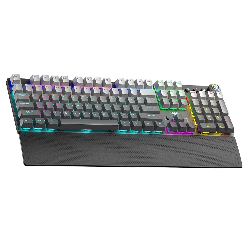 Клавіатура Aula F2088 AIR Wireless Keyboard Red Switch Black EN/UA (6978080503909) - фото 3