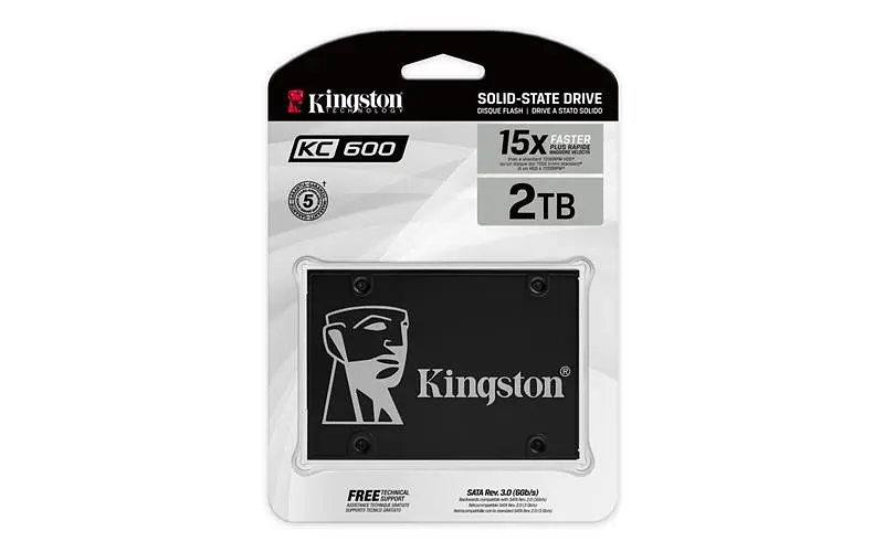 SSD-накопитель Kingston 2,5 2 ТБ SATA KC600 - фото 3