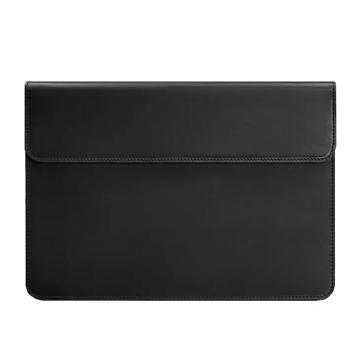 Шкіряний чохол-конверт BlankNote на магнітах для MacBook Pro 16" Чорний Crazy Horse - фото 5