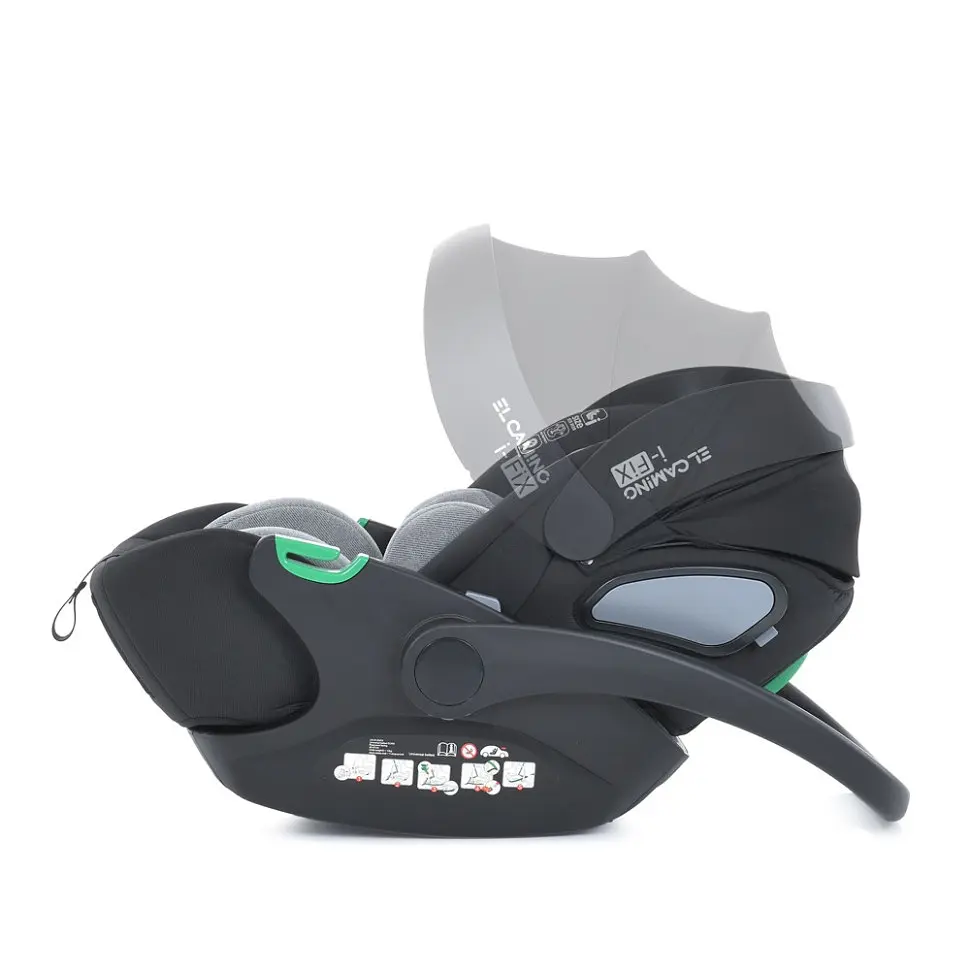 Дитяче автокрісло ME 1110 Royal Dark Gray - фото 4