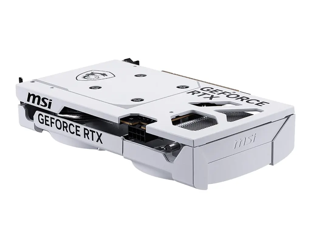 Відеокарта GF RTX 5060 8GB GDDR7 Ventus 2X OC White MSI (GeForce RTX 5060 8G VENTUS 2X OC WHITE) - фото 2