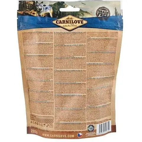 Ласощі для собак Carnilove Dog Crunchy Snack Лосось та чорниця 200 г - фото 3