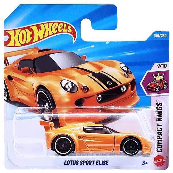 Базова машинка Hot Wheels Compact Kings Lotus Sport Elise помаранчева (5785) JJK07 - фото 2