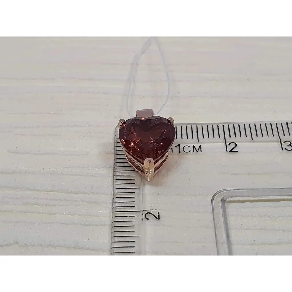 Золота підвіска Імперія золота з марсалою (нано). ПВ513.17103И - фото 3