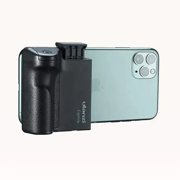 Тримач для телефона Ulanzi Vijim Bluetooth phone SHutter Hand Grip&Stand Holder UV-1963 Black - фото 6