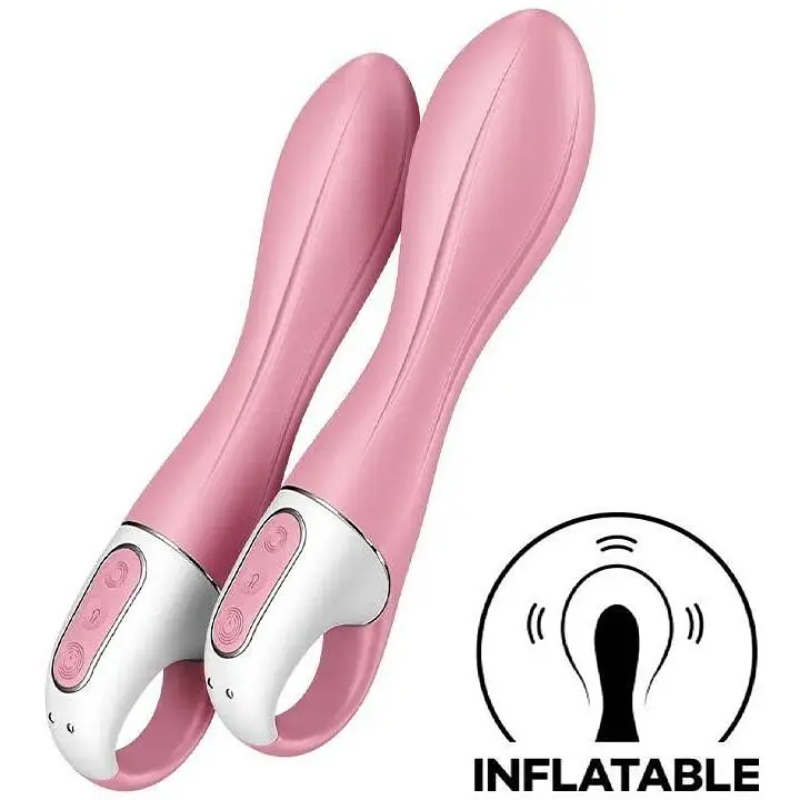 Вібратор точки G Satisfyer Air Pump Vibrator 2 надувається - фото 2