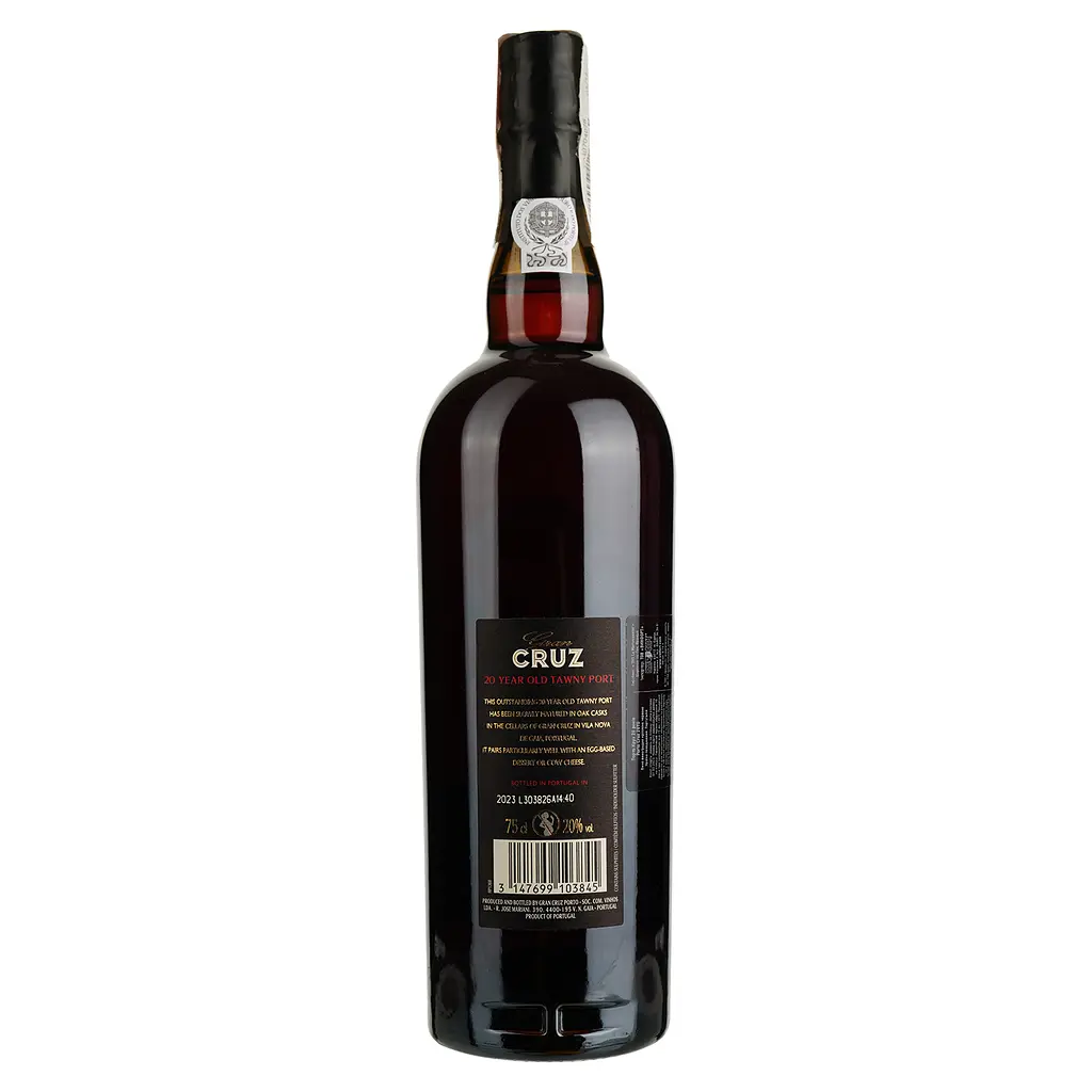 Портвейн Porto Cruz 20 YO, 20%, 0,75 л - фото 5