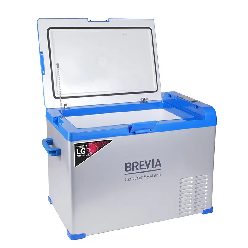 Автомобильный холодильник Brevia 40 л компрессор LG (22425) - фото 3