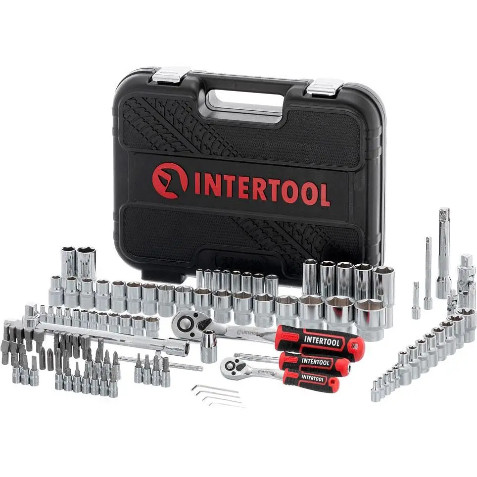 Набор инструментов Intertool ET-8110 110шт [85181] - фото 5