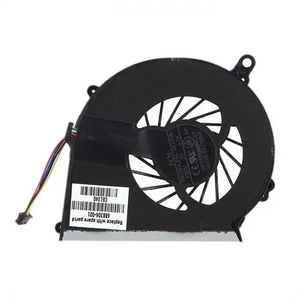 Вентилятор для ноутбука HP CQ58, G58, HP 650, HP 655 (DFS531205MC0T) DC(5V, 0.5A), 4pin - фото 3