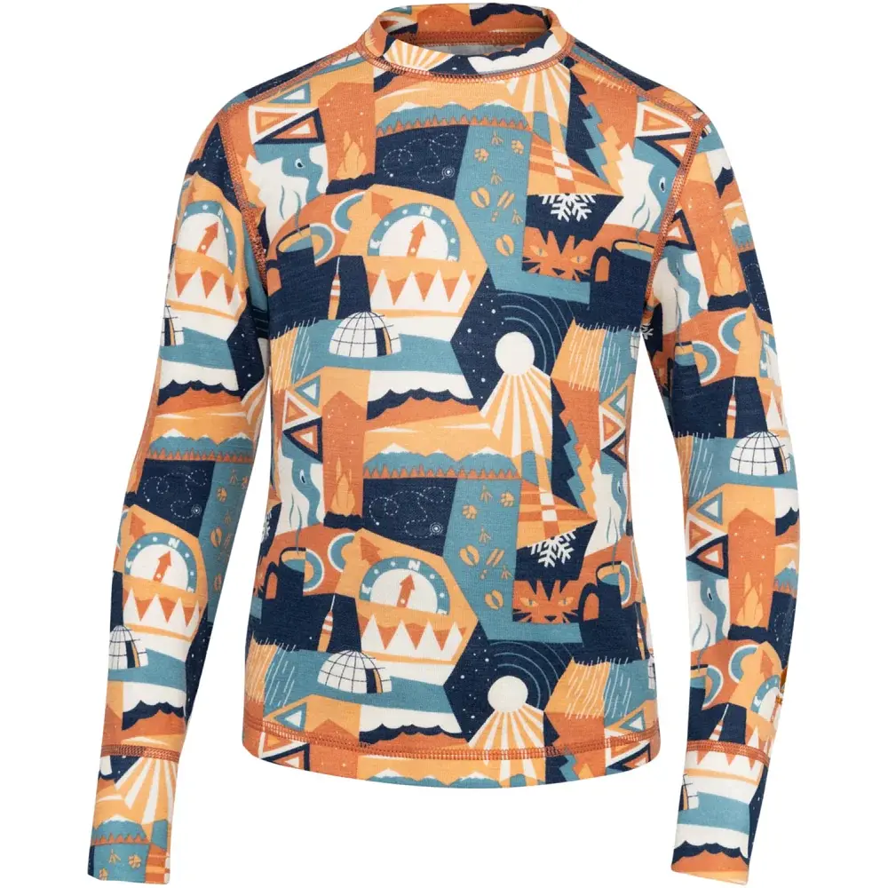 Термобілизна Frontier Kinkaju Fun Merino Kids 110 см Multicolor - фото 2