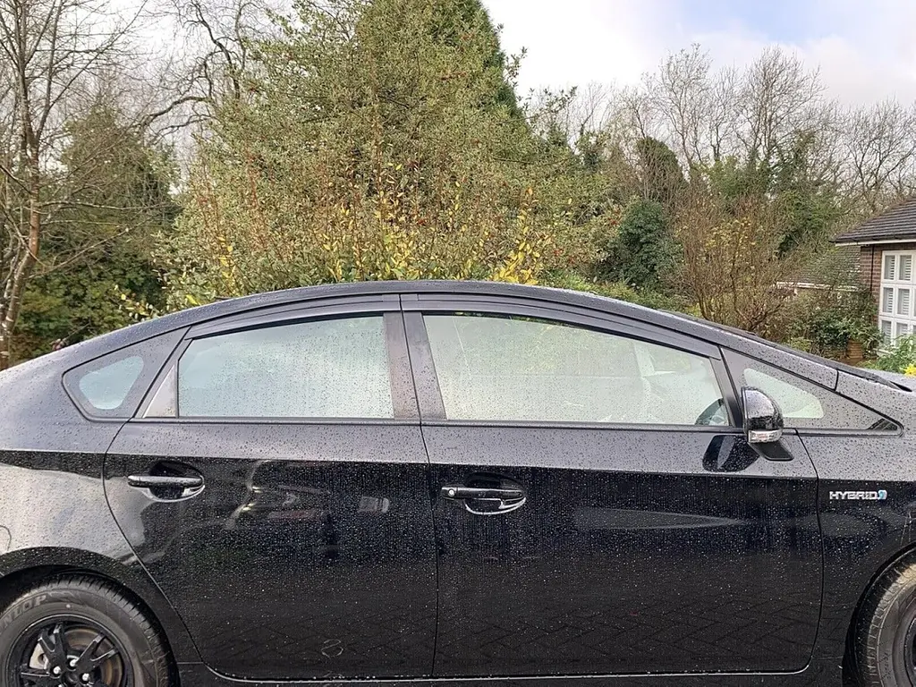 Дефлектори вікон ветровики для Toyota Prius 2009-2015 (Auto Clover) AC D047 - фото 4
