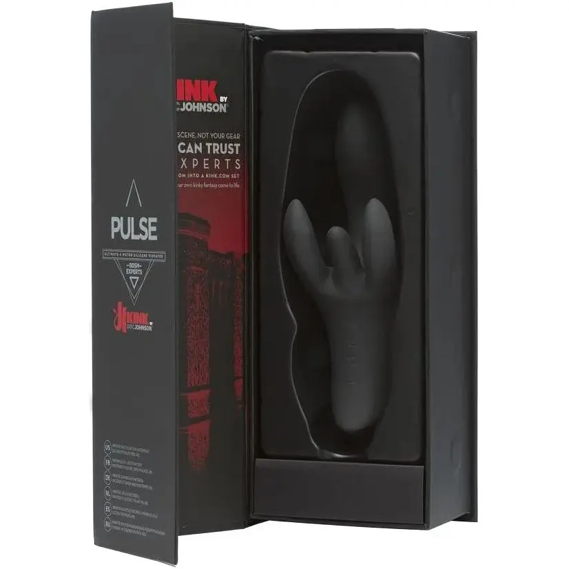 Вібратор-кролик Doc Johnson Kink - Pulse - Ultimate 4 Motor silicone Vibrator - фото 3