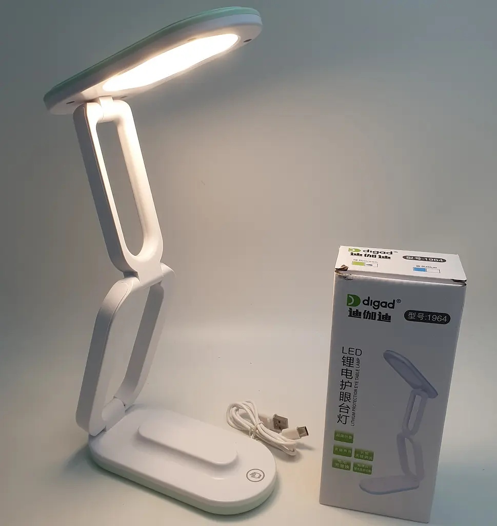 LED-лампа трансформер 30 см сенсорна світлодіодна 4 W настільна акумуляторна (знімний 18650 3000 mAh) 3000–6000 K Digad 1964 - фото 4