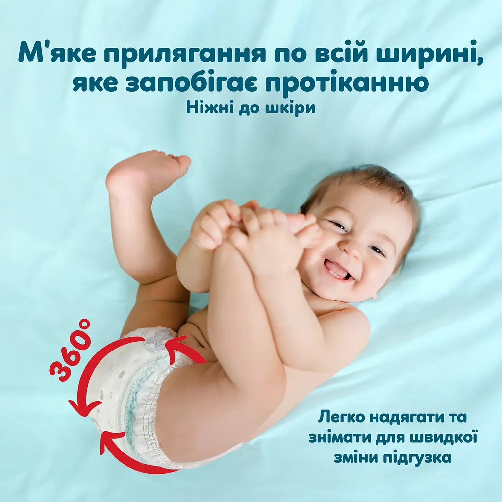 Підгузки-трусики Pampers Premium Care Pants Розмір 3 (6-11 кг) 48 шт. - фото 3
