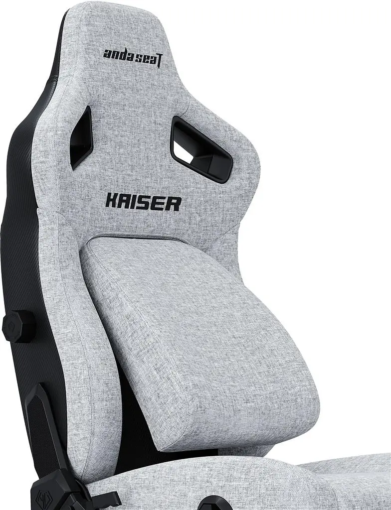 Крісло для геймерів Anda Seat Kaiser 4 Size XL Fabric Gray (AD12YDDC-XLL-20-G-CF) - фото 5