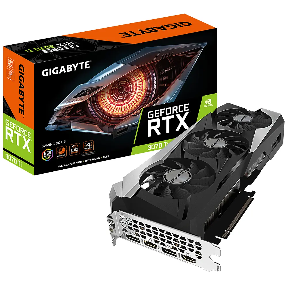 Відеокарта GIGABYTE GeForce RTX 3070 Ti GAMING OC 8G (GV-N307TGAMING OC-8GD) - фото 2