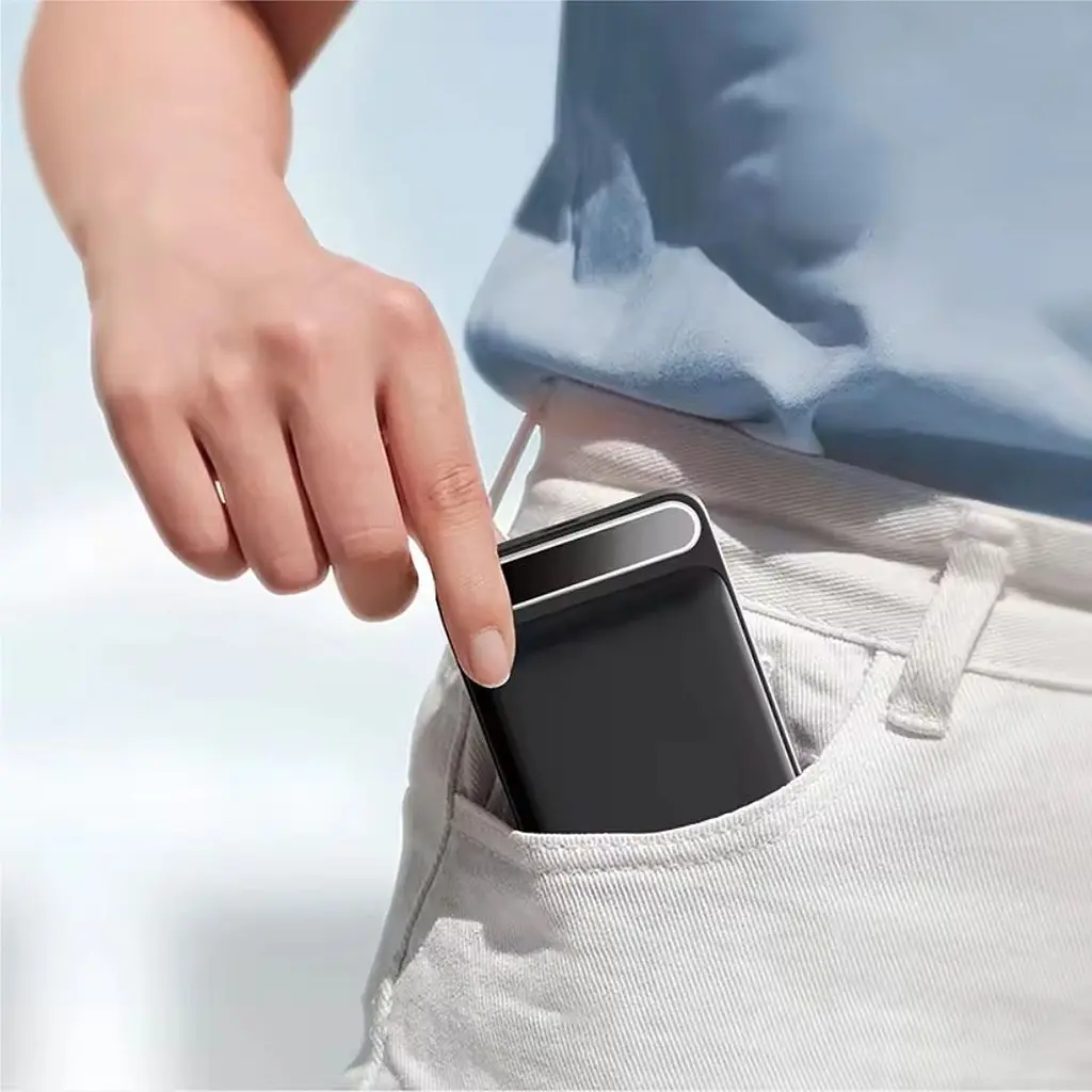 Повербанк TheGeneral Ampato 10000 mAh чорний (40012619-01) - фото 5