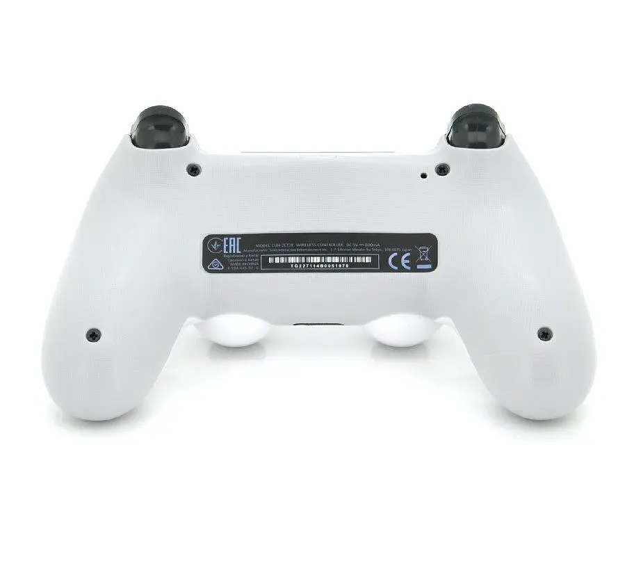 Геймпад джойстик DoubleShock Wireless PS4 Double Motor Vibration DUALSHOCK 4 White - фото 4