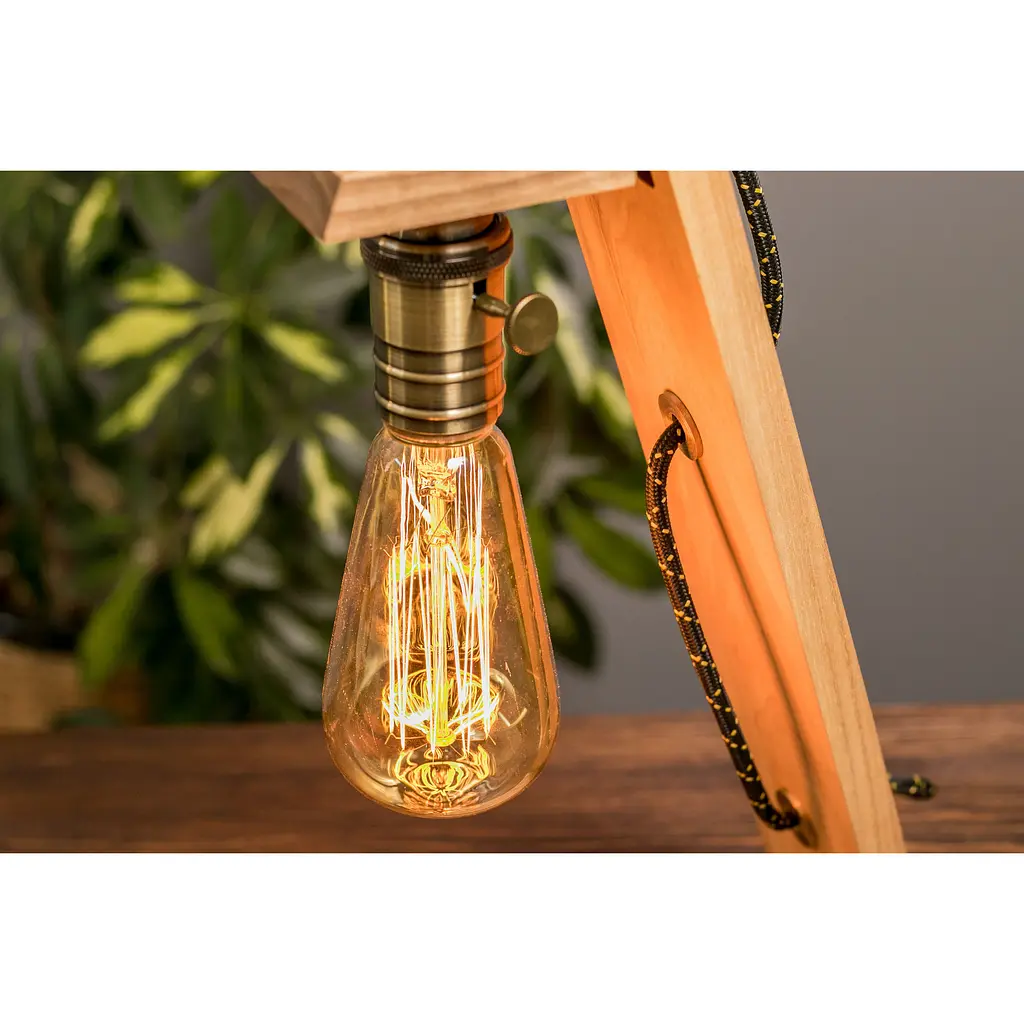Настольная лампа EcoWalnut Лампа Эдисона (EW-16) - фото 8