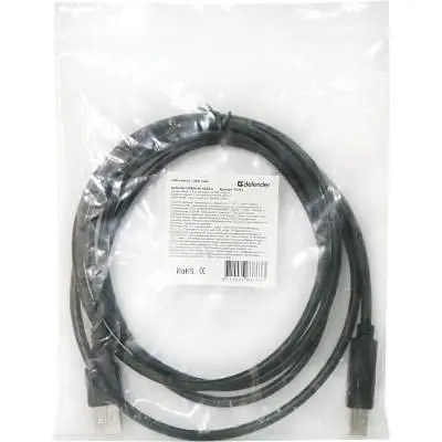Кабель для принтера Defender USB 2.0 AM/BM 5.0m USB04-17 (83765) - фото 3