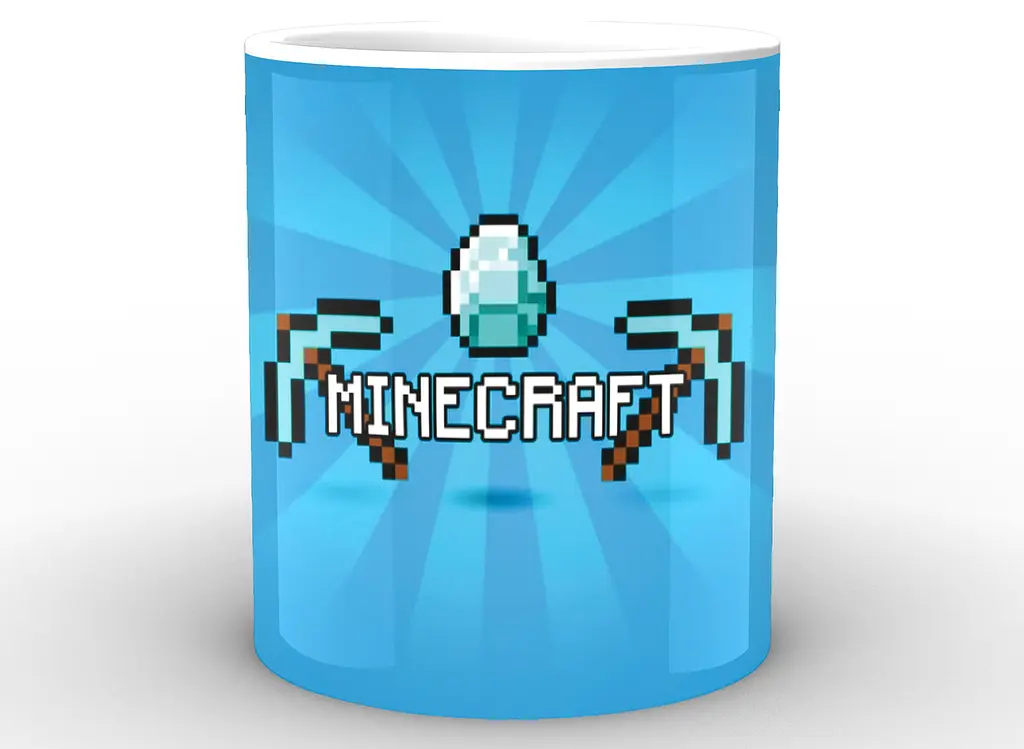 Кружка GeekLand Minecraft Майнкрафт алмаз МС.02.012 - фото 3